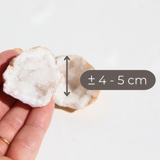 Geoda de Quars del Marroc · Petita