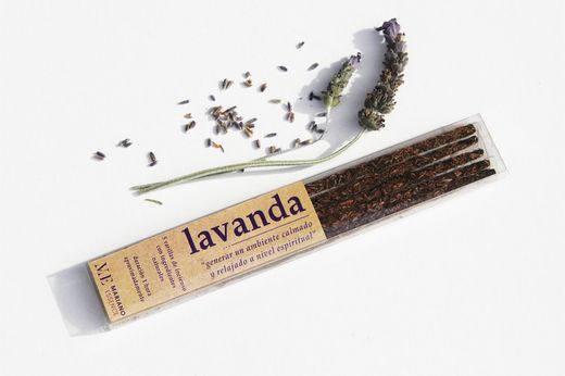 Incienso Artesanal Grueso de Lavanda