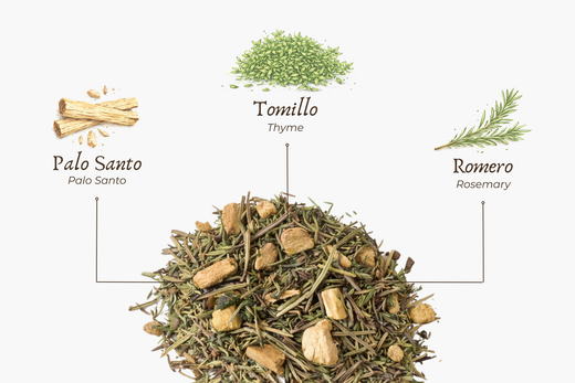 Incienso Natural Protección – Palo Santo, Tomillo y Romero