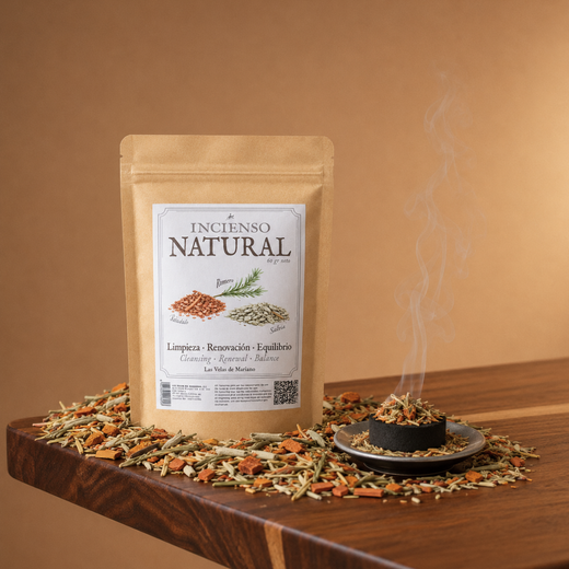 Encens Natural Neteja – Kit Complet amb Carbó i Suport