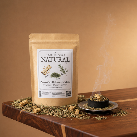 Encens Natural Protecció – Kit Complet amb Carbó i Suport