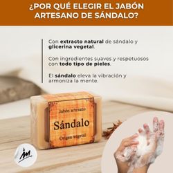 Sabó Artesanal Sándalo