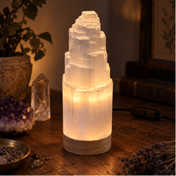 Lampada di Selenite