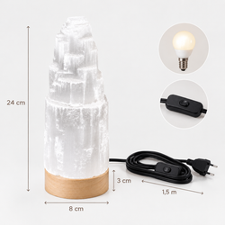Lampada di Selenite