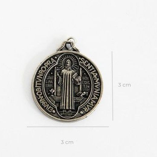 Medalla de Zamak de Sant Benet