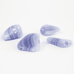 Mineral Rodat Calcedònia Bossa de 100 g