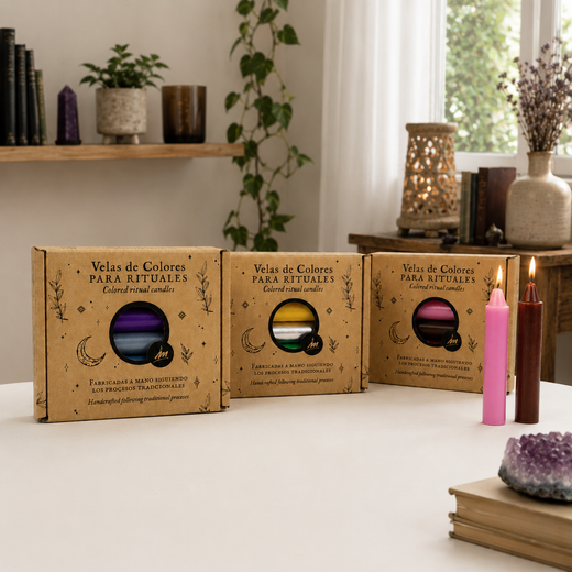 Pack 12 Espelmes per Atraure Diners