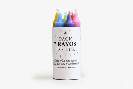 Pack 7 Velas Rayos