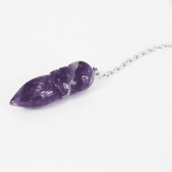 Pèndol Egipci Mineral Amatista