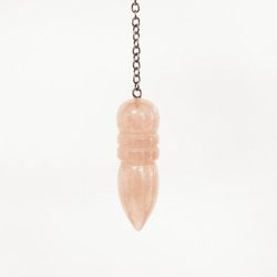 Pèndol Egipci Mineral Quars Rosa