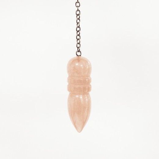 Pèndol Egipci Mineral Quars Rosa
