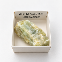 Pedra Aiguamarina en Brut · Calma i Serenitat
