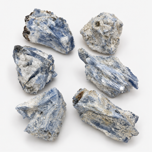 Cyanite Bleue Brute · Communication