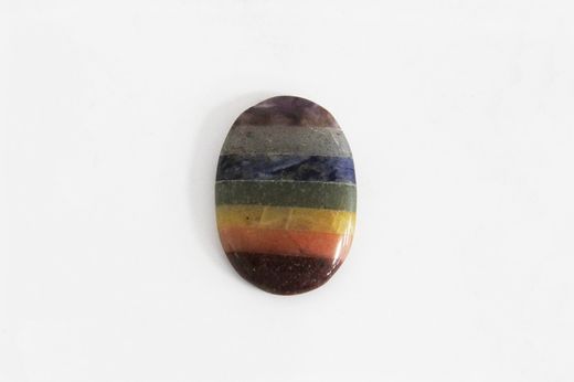 Piedra Plana Meditación 7 Chakras