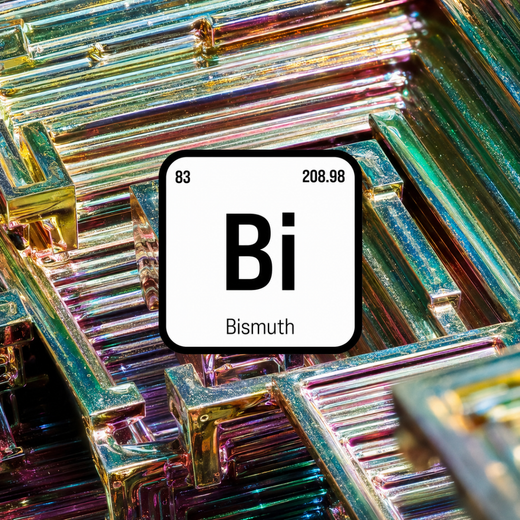 Pieza de Bismuto · Grande