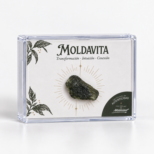 Pieza de Moldavita Natural