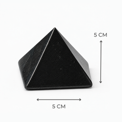 Shungite Pyramid · 5 cm