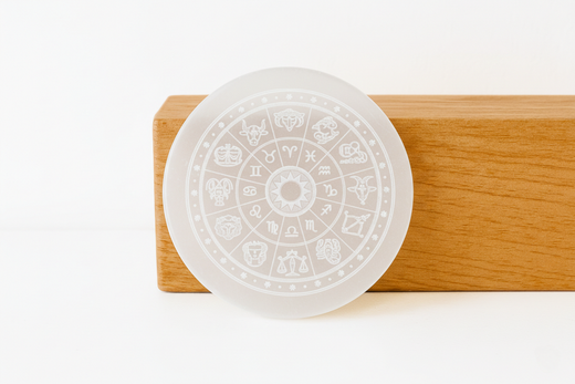 Placa de Selenita Zodiaco