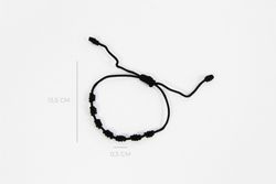 Pulsera 7 Nudos Protección Buena Suerte Oro Laminado 18k Dia