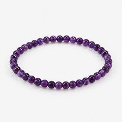 Pulsera Bola Amatista 4mm