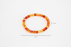 Polsera Bola Carneola