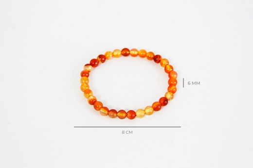 Polsera Bola Carneola