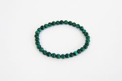 Polsera Bola Malaquita 4 mm Per a La Protecció