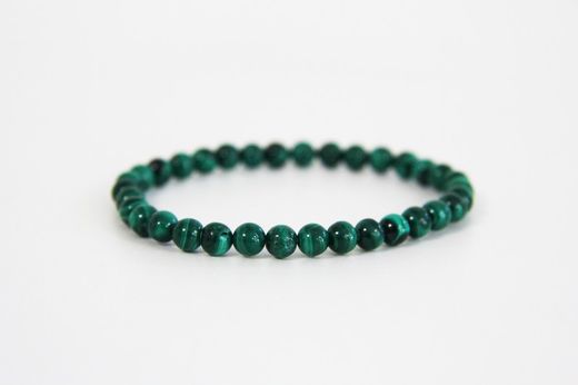 Polsera Bola Malaquita 4 mm Per a La Protecció