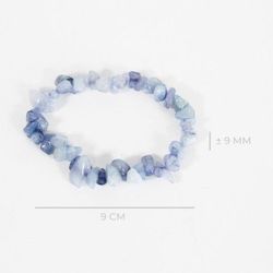 Pulsera Chip Aguamarina
