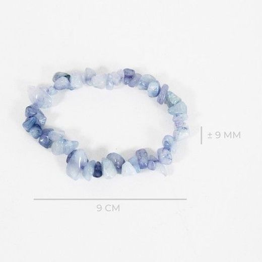 Pulsera Chip Aguamarina