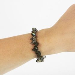 Pulsera Chip Labradorita