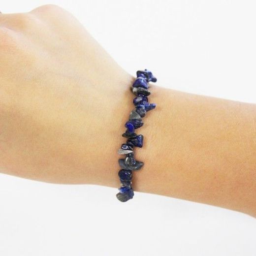 Pulsera Chip Lapislázuli