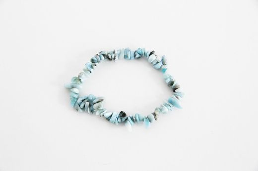 Pulsera Chip Larimar