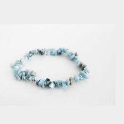Pulsera Chip Larimar