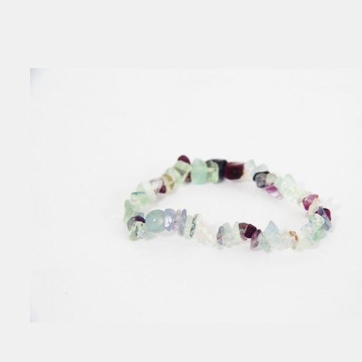 Pulsera Chip Fluorita