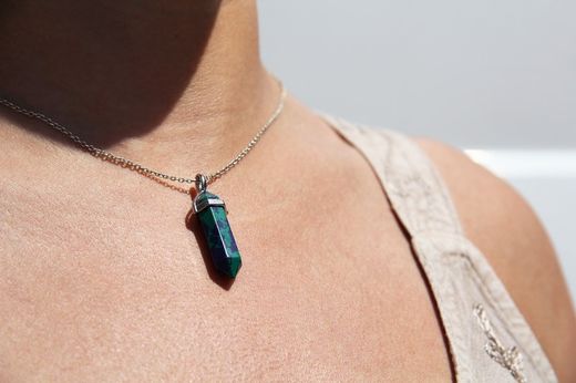 Punta Azurita Malaquita