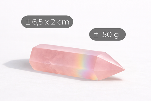 Punta de Quars Rosa Aura