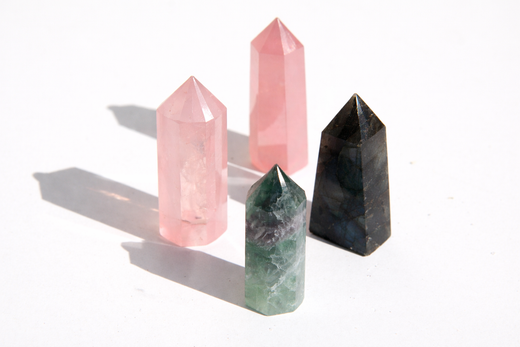 Punta de Quars Rosa Aura