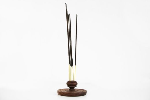 Suport Encens Fusta Elevat