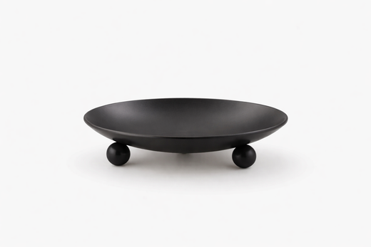 Soporte Plato Velón Negro