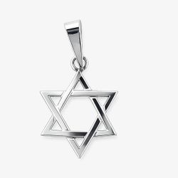 Star of David Silver Talisman