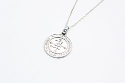 Talismà Plata Medalla Arcàngel Miquel