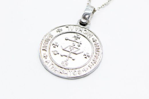 Talismà Plata Medalla Arcàngel Miquel