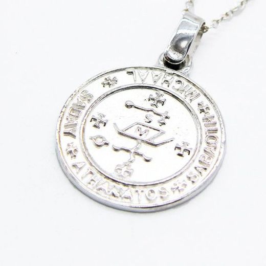 Talismán Plata Medalla Arcángel Miguel