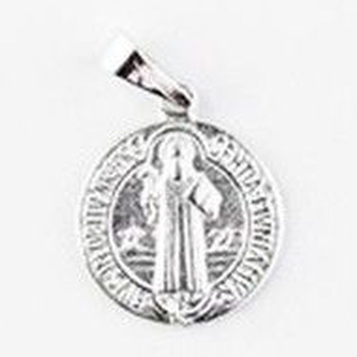 Talismà Plata Medalla Sant Benet