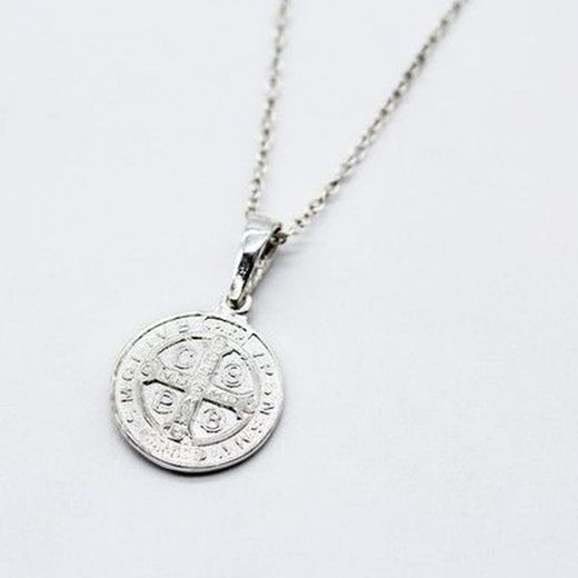 Talismà Plata Medalla Sant Benet
