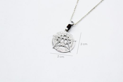 Talismà Plata Tetragràmató Petit