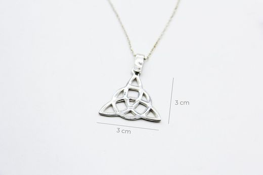 Talismà Plata Triskal Cercle