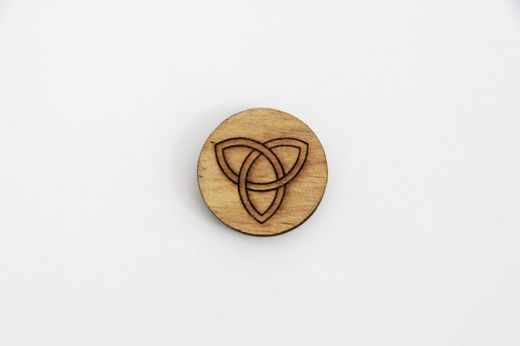 Talismán "Toco madera"