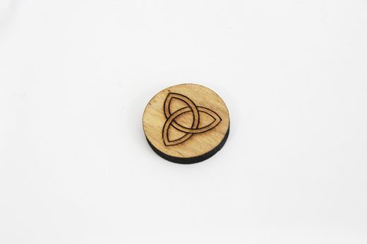 Talismán "Toco madera"